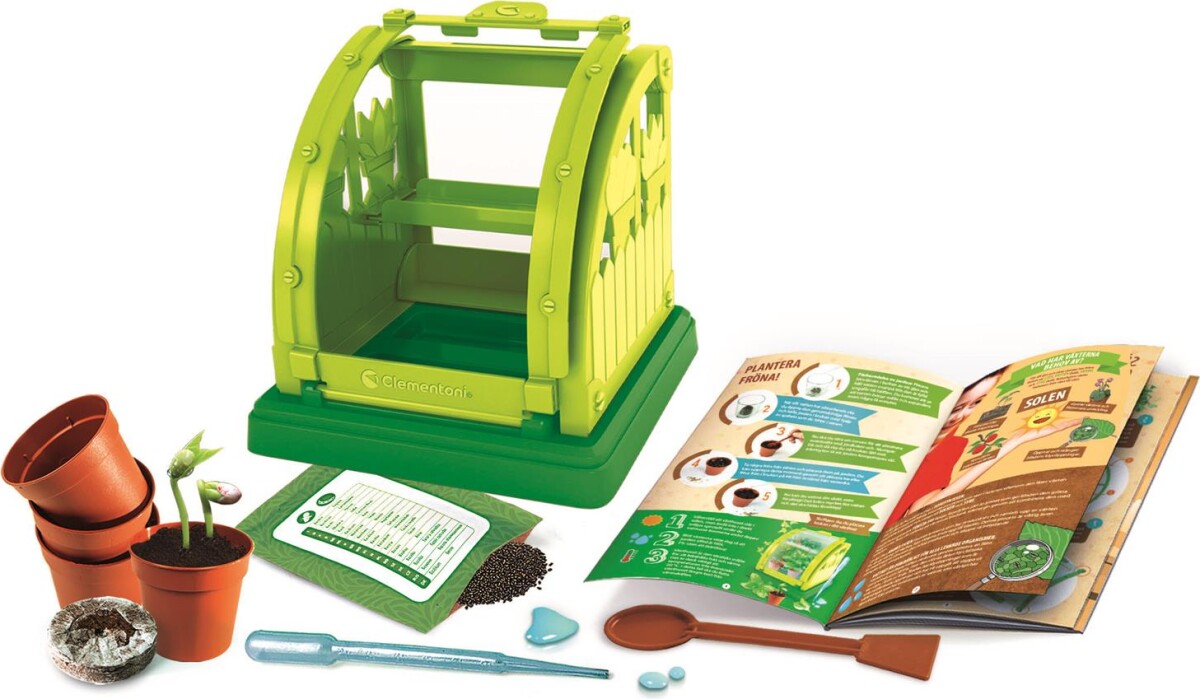 Clementoni - Science Play Lab - Dyrk Planter I Drivhus Legetøj