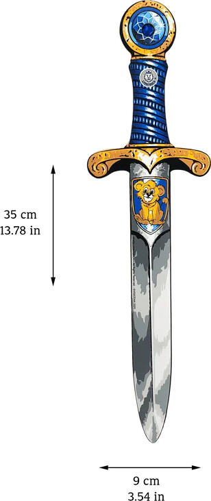 Liontouch - Skumsværd Legetøj Til Børn - Mini Lion - Blå