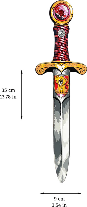 Liontouch - Skumsværd Legetøj Til Børn - Mini Lion - Rød