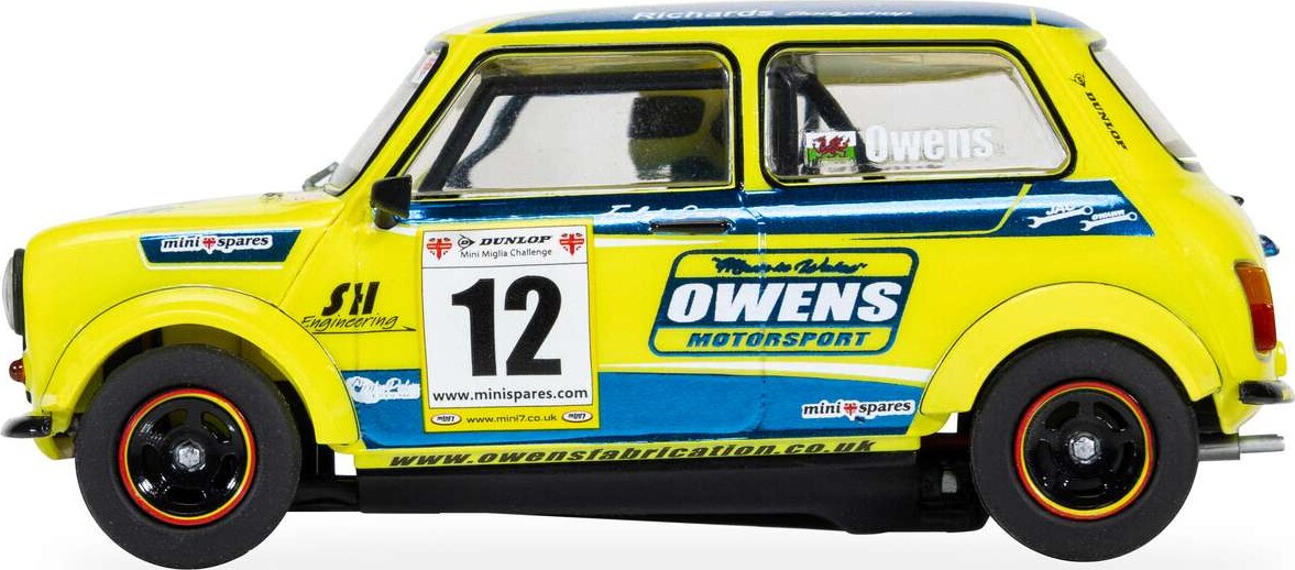 Scalextric C4635 - Mini Miglia Bil - Endaf Owens - 1 32