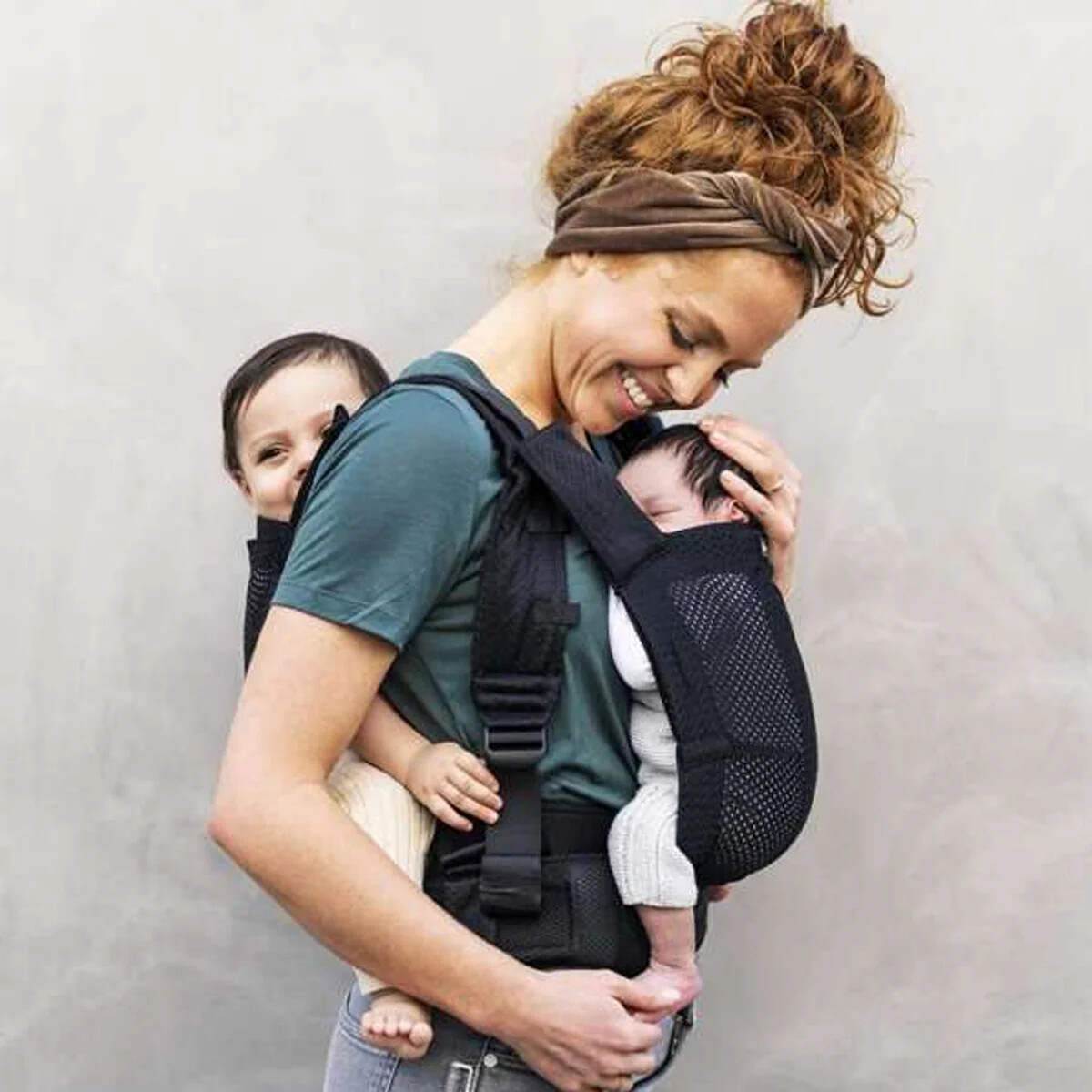 Mini Monkey Baby Tandemsele - Sort