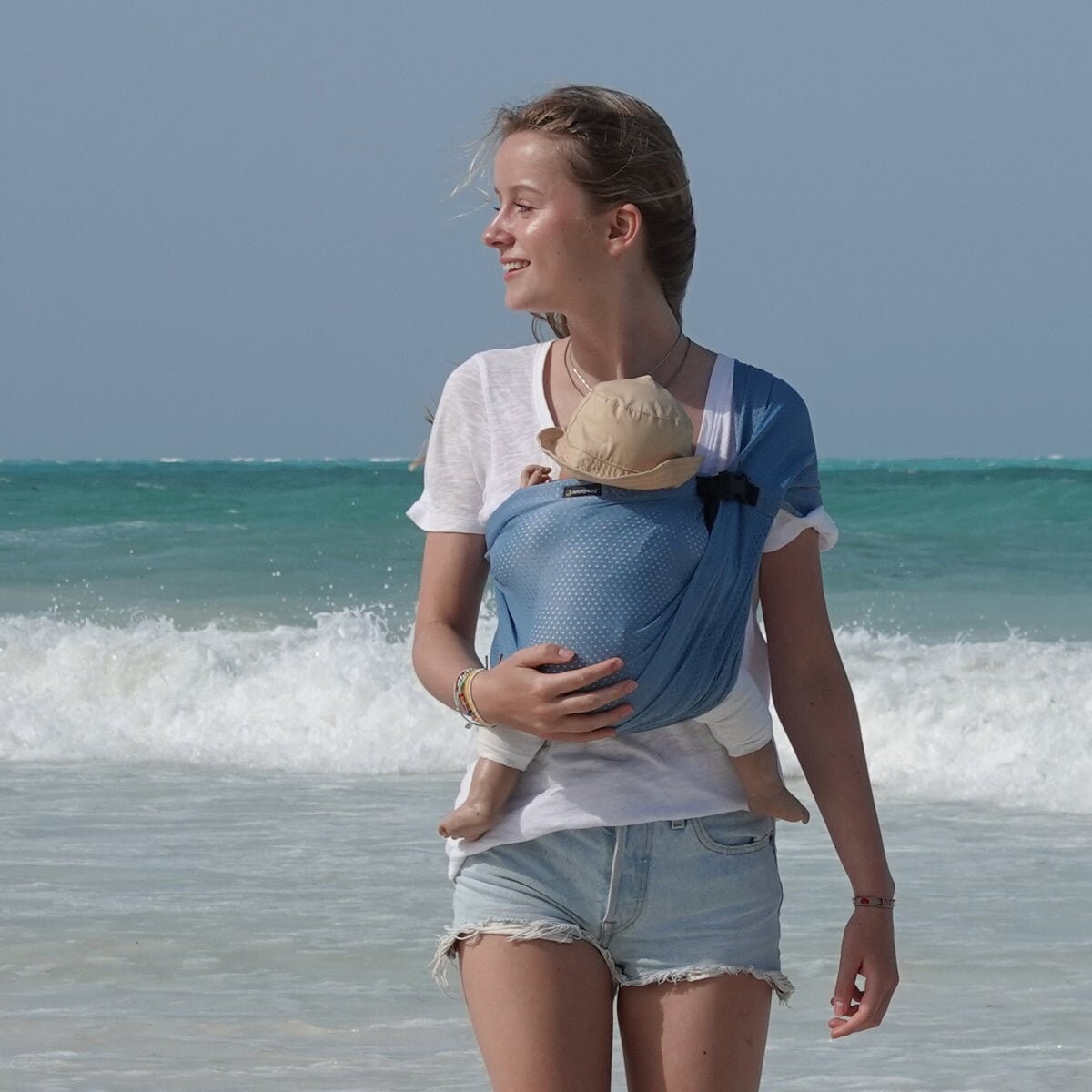 Mini Monkey - Mini Sling - Støvet Blå