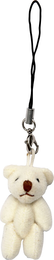 Mini Bamser Med Monteringsøje - 4X2 5 Cm - 6 Stk