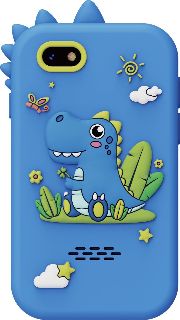 Minilens - Legetøjsmobil Med 23 Spil Kamera Og Optager - Blå