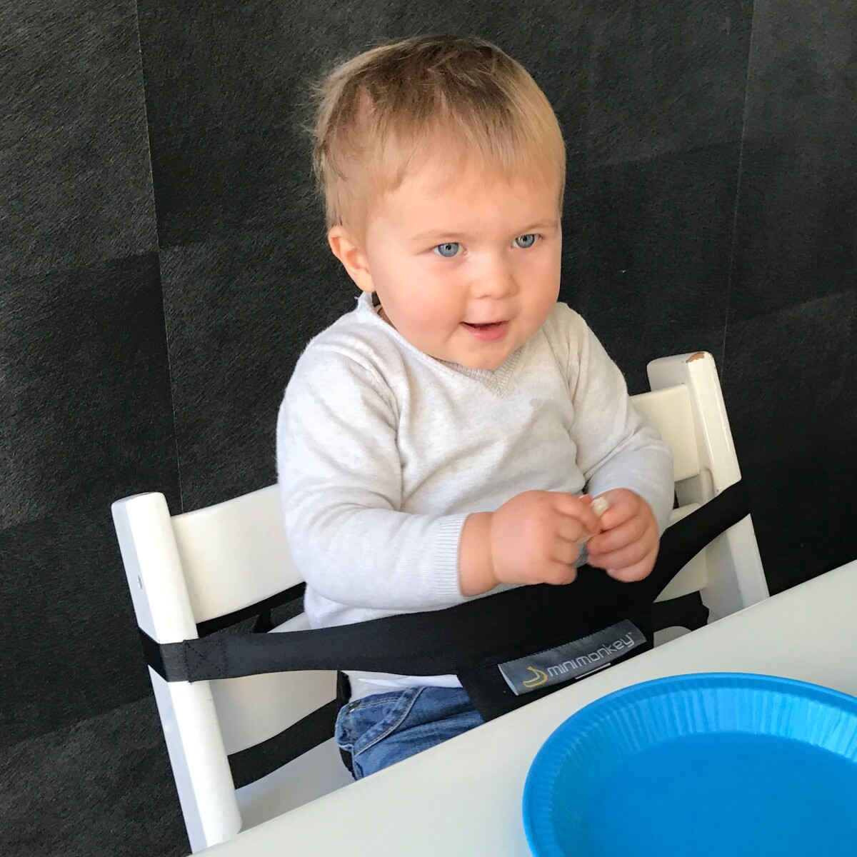 Minimonkey - Mini Chair - Recycled Fabric - Sort