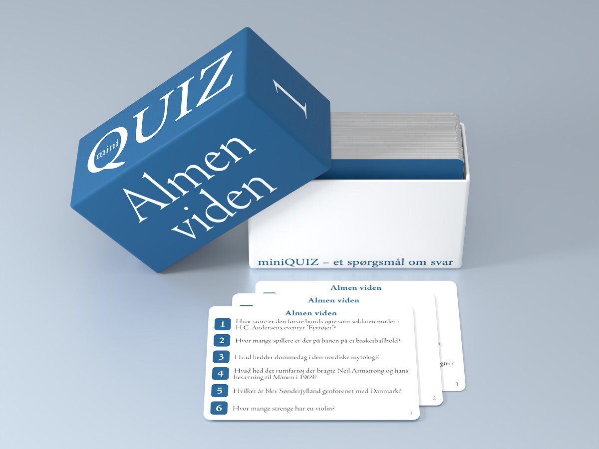 Miniquiz - Almen Viden