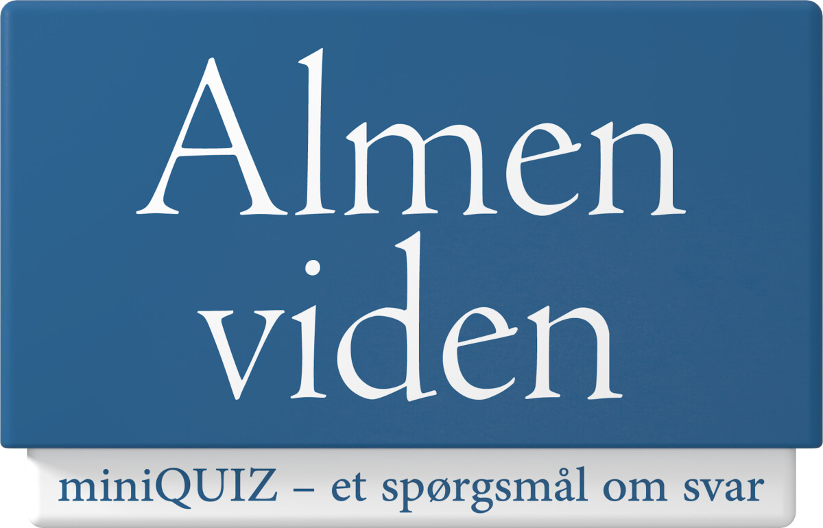 Miniquiz - Almen Viden
