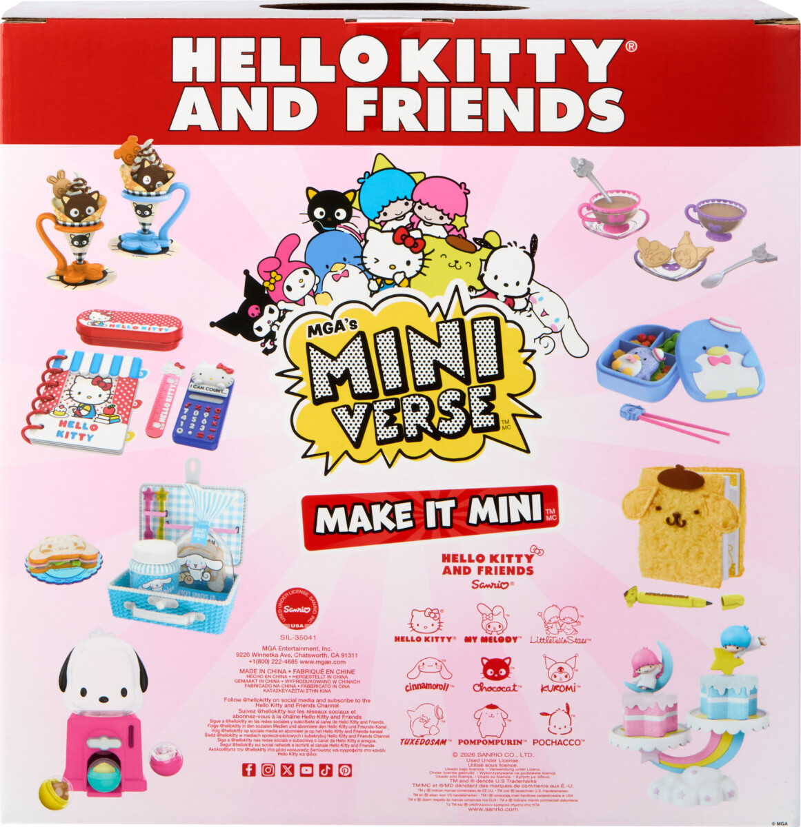Miniverse - Make It Mini Sanrio Hello Kitty S4 Pdq