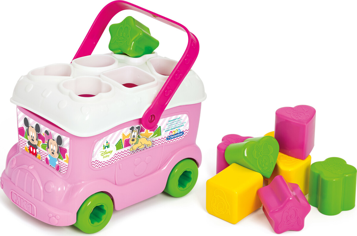 Disney Baby - Minnie Mouse Bus Puttekasse - Baby Clementoni