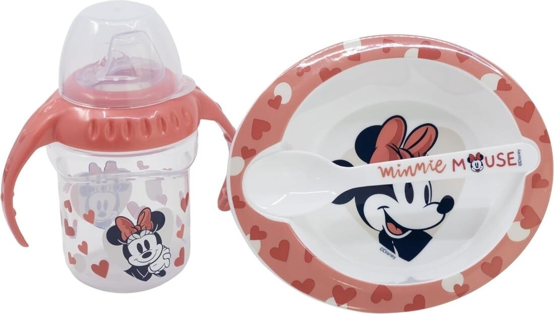 Minnie Mouse - 3 Pcs - Baby Gift Set 10707