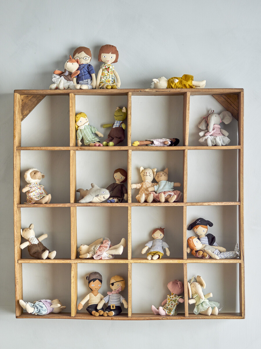 Bloomingville Mini - Mio Kludedukker - Blå - Bomuld - 3 Stk