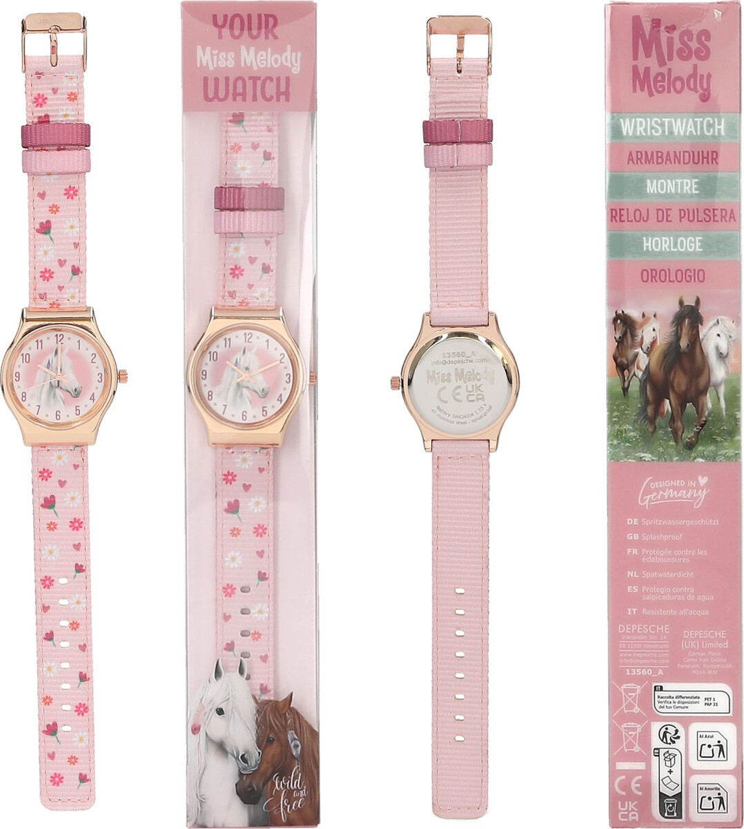 Miss Melody - Armbåndsur Til Børn - Hest - Overraskelse