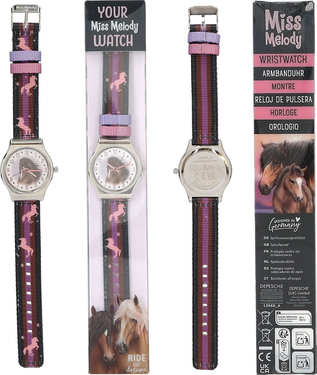 Miss Melody - Armbåndsur Til Børn - Hest - Overraskelse
