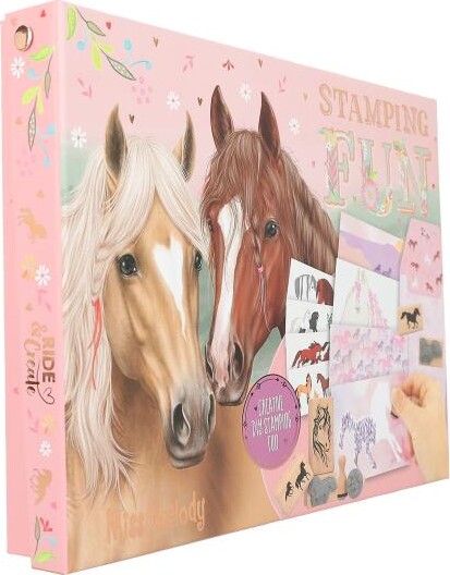 Miss Melody - Brevpapir Og Stempelsæt Til Børn