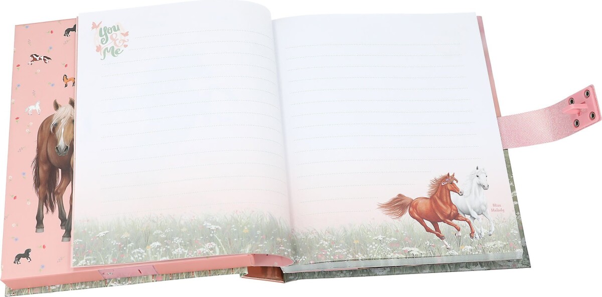 Miss Melody - Dagbog Med Kodelås Og Musik