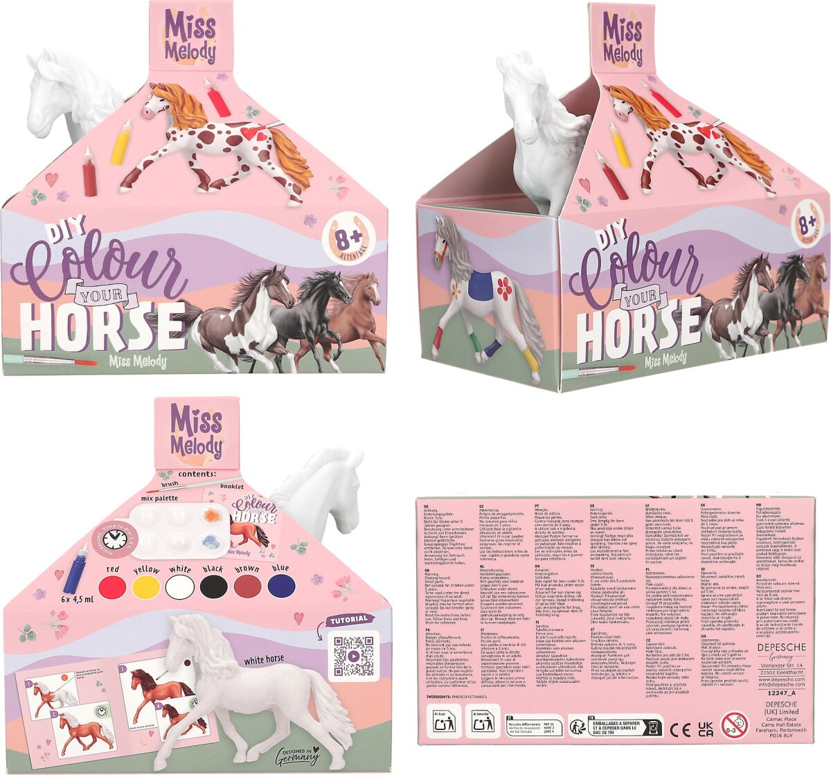 Miss Melody - Diy Colour Your Horse