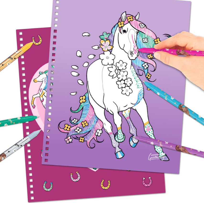Miss Melody - Glitter Horse Bog Mgelpens