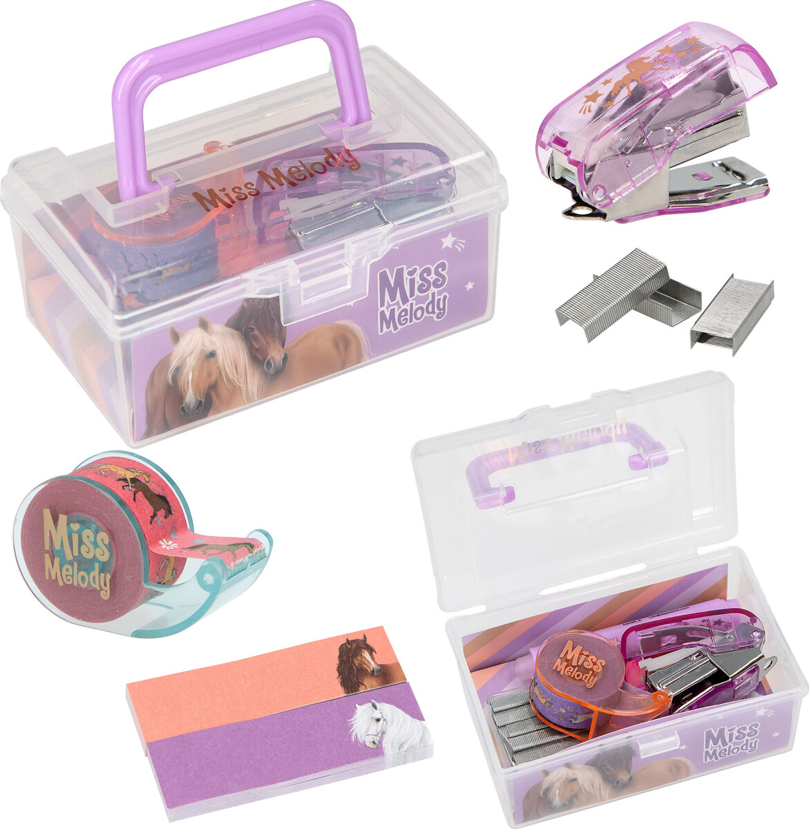 Miss Melody - Mini Stationary Sæt - Assorteret