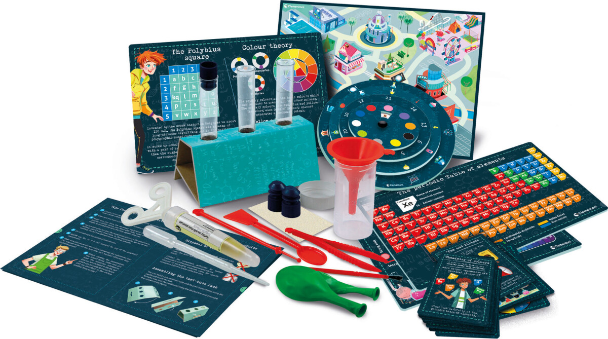 Clementoni - Kemisæt Til Børn - Mystery - Science Play