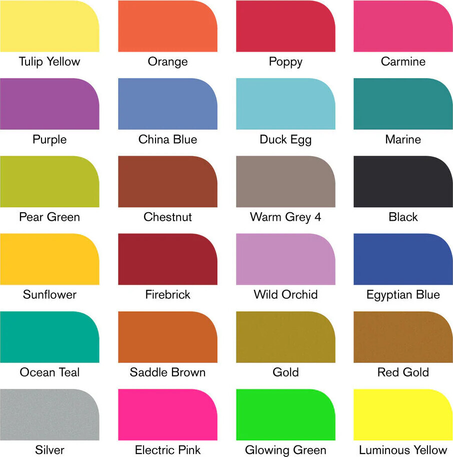 Mixed Marker Set 24Pcs In Bag - 0290037