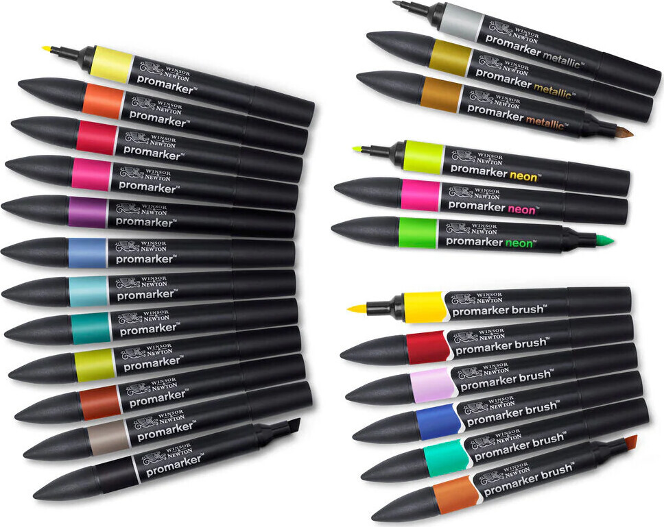 Mixed Marker Set 24Pcs In Bag - 0290037