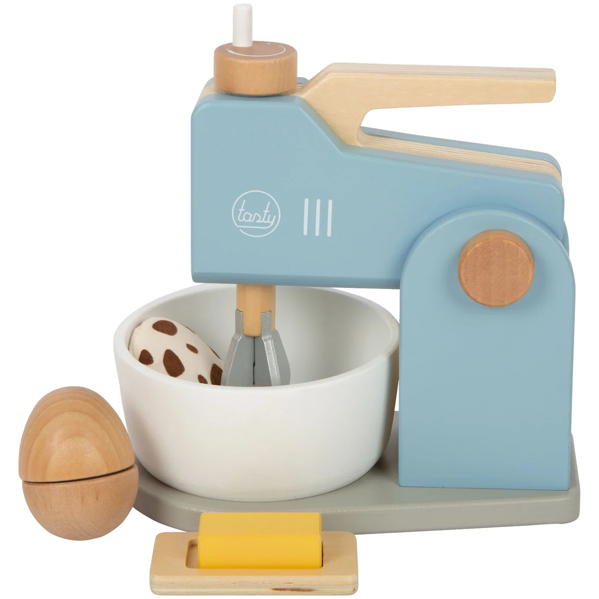 2-I-1 Håndmixer Og Røremaskine Legetøj Sæt - Tasty - Small Foot