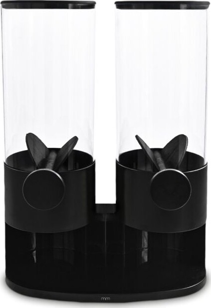 Morgenmads Dispenser - 2 Dispensere - 6 Liter - Sort - Mikamax