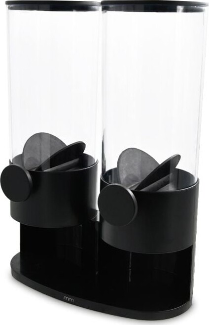 Morgenmads Dispenser - 2 Dispensere - 6 Liter - Sort - Mikamax