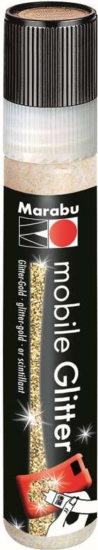 Marabu - Maling Til Mobil Cover - Mobile Glitter - Glimmer Guld