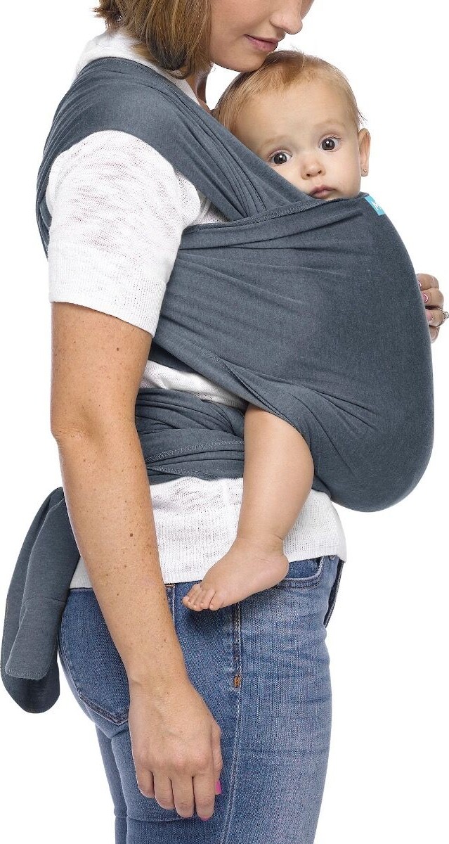 Moby - Strækvikle Wrap Evolution - Denim Blå