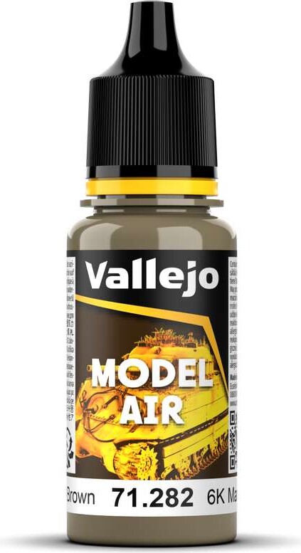 Vallejo - Model Air - 6K Russian Brown Mat - 17 Ml - 71282