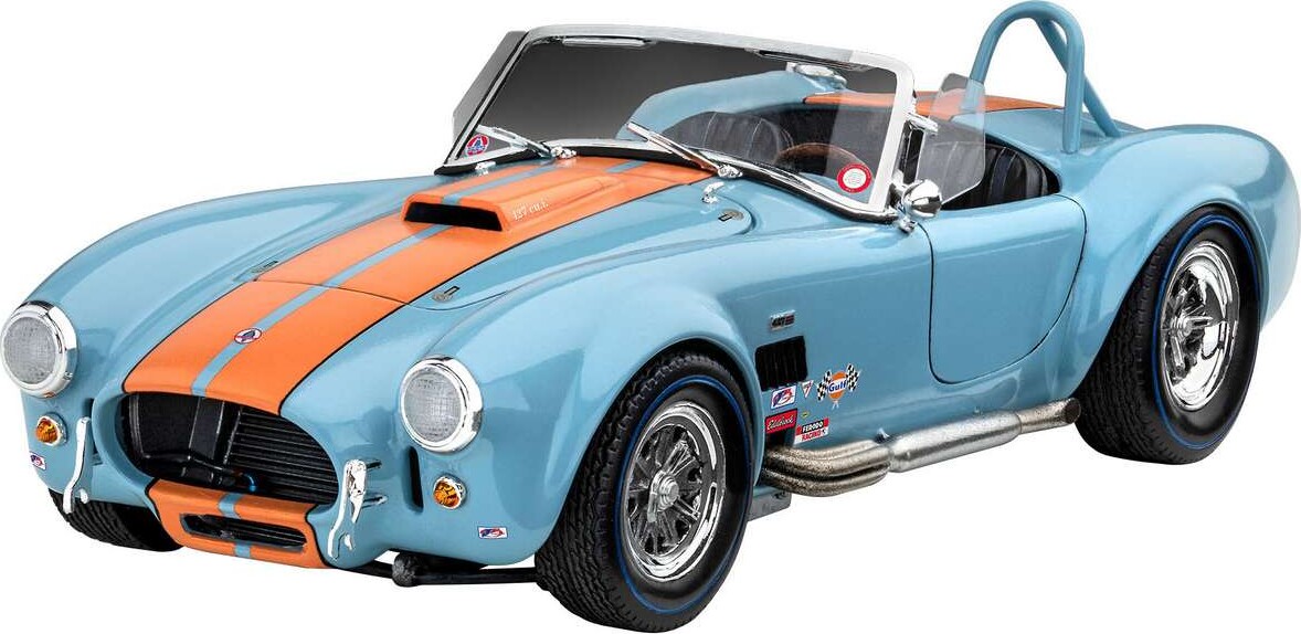 Revell - 65 Shelby Cobra 427 Bil Byggesæt Inkl Maling - 1 24 - Level 4 -