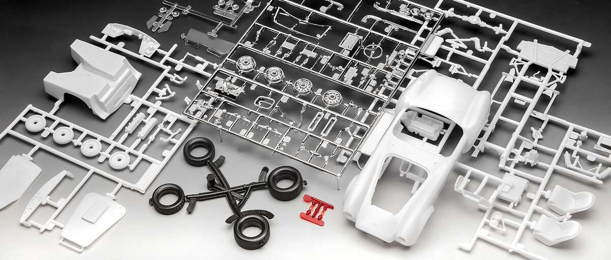 Revell - 65 Shelby Cobra 427 Bil Byggesæt Inkl Maling - 1 24 - Level 4 -