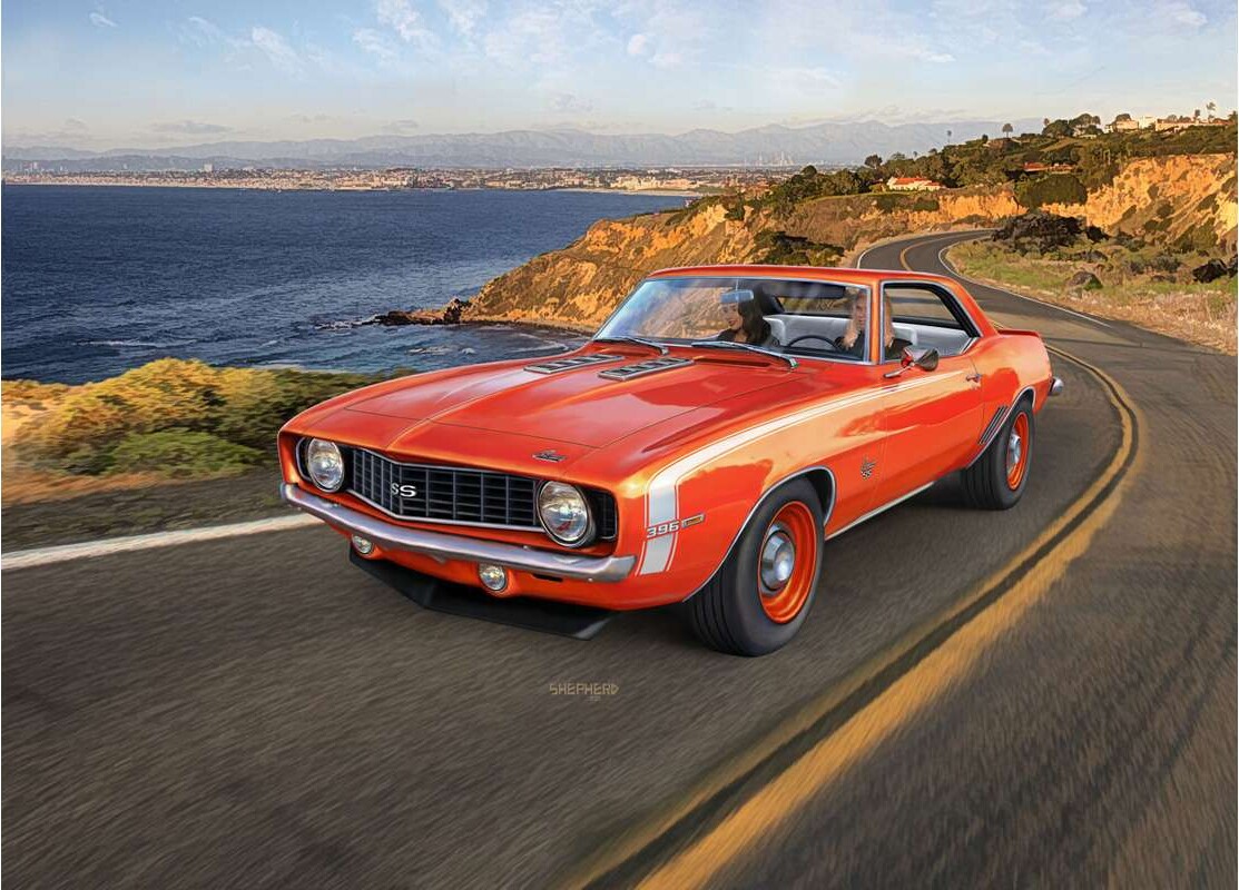 Revell - 69 Camaro Ss Bil Byggesæt - 1 25 - Level 4 - 67712