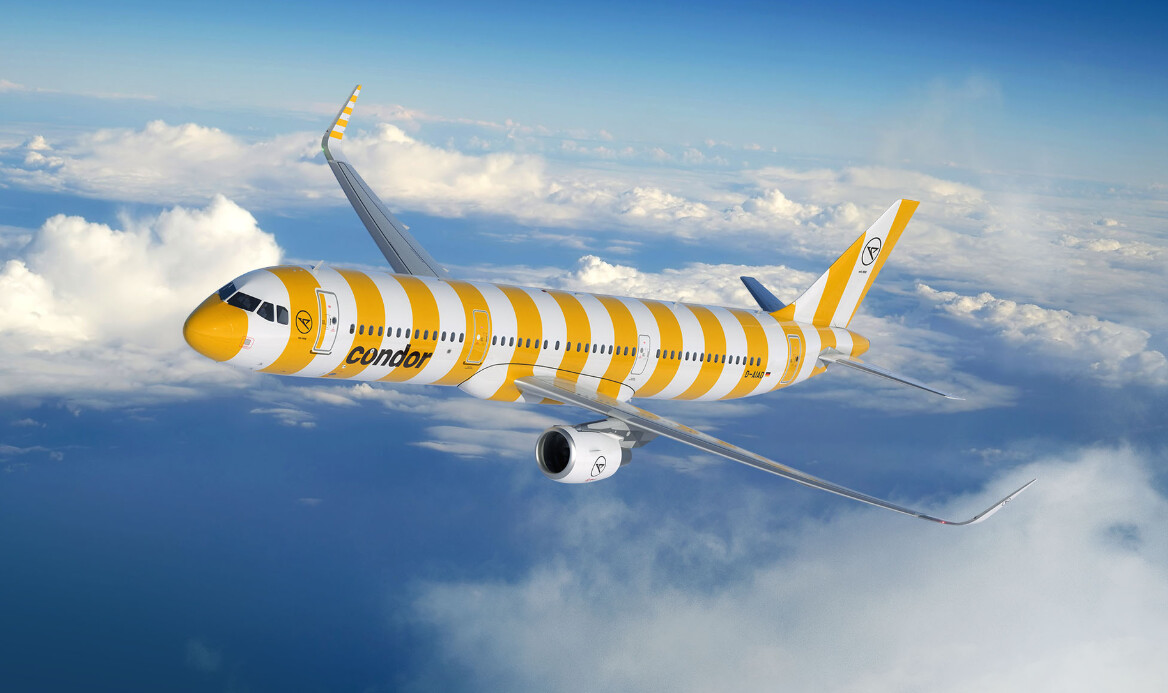 Revell - Airbus A321-200 Condor Fly Byggesæt - 1 144 - 63788