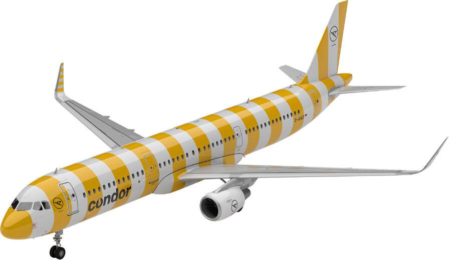 Revell - Airbus A321-200 Condor Fly Byggesæt - 1 144 - 63788