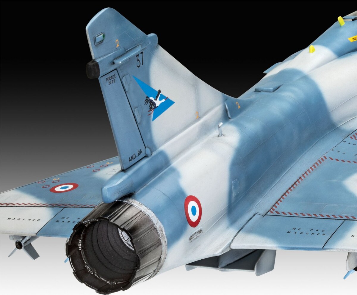 Revell - Mirage 2000C Model Fly Byggesæt - 1 48 - Level 5 - 03813