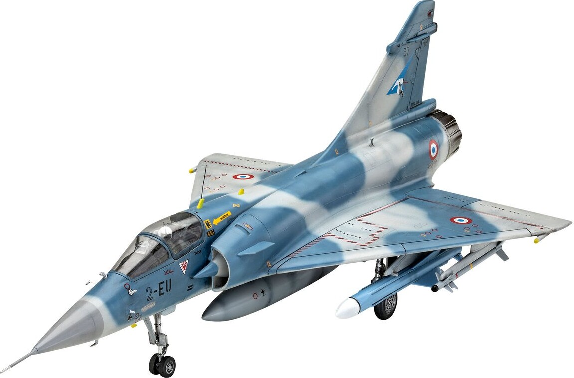 Revell - Mirage 2000C Model Fly Byggesæt - 1 48 - Level 5 - 03813