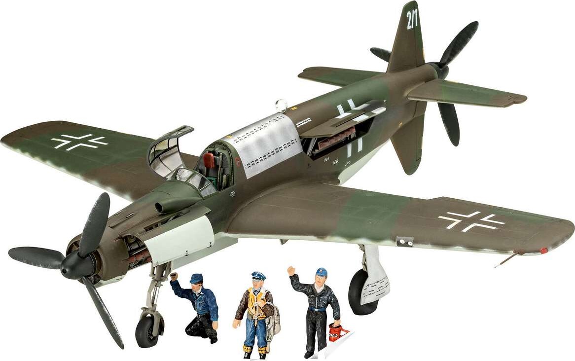 Revell - Dornier Do 335 Pfeil Fly Byggesæt - 1 48 - Level 4 - 03795