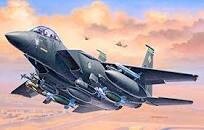 Revell - F-15E Strike Eagle Male Byggesæt Modelfly - 63972