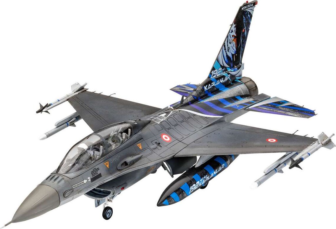 Revell - Lockheed Martin F-16D Fly Byggesæt - 1 72 - Level 4 - 63844