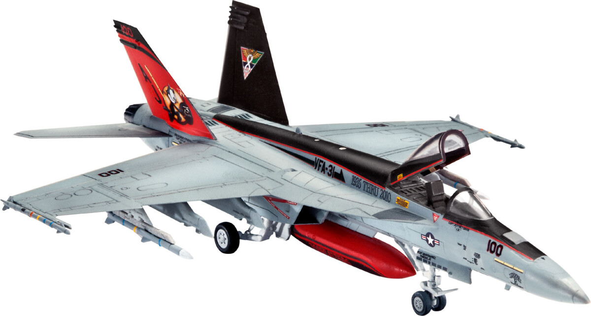 Revell 03997 - Fa-18E Super Hornet Model Fly Byggesæt - 1 144