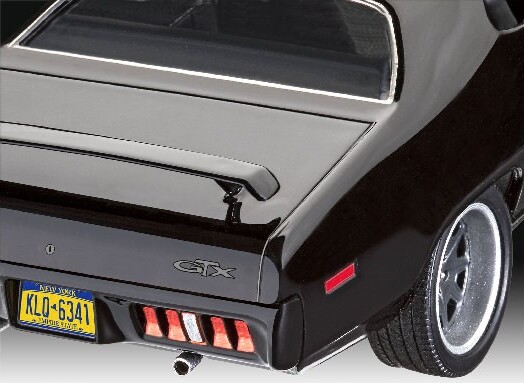 Revell - Fast Furious - Dominics Plymouth Gtx Bil Byggesæt Inkl Maling - 1