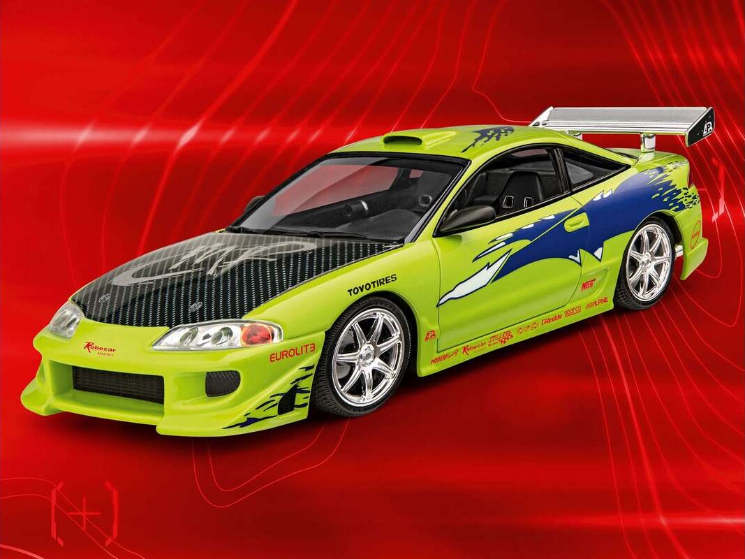 Revell - 95 Mitsubishi Ecclipse Byggesæt - 1 24 - Level 3 - 67691