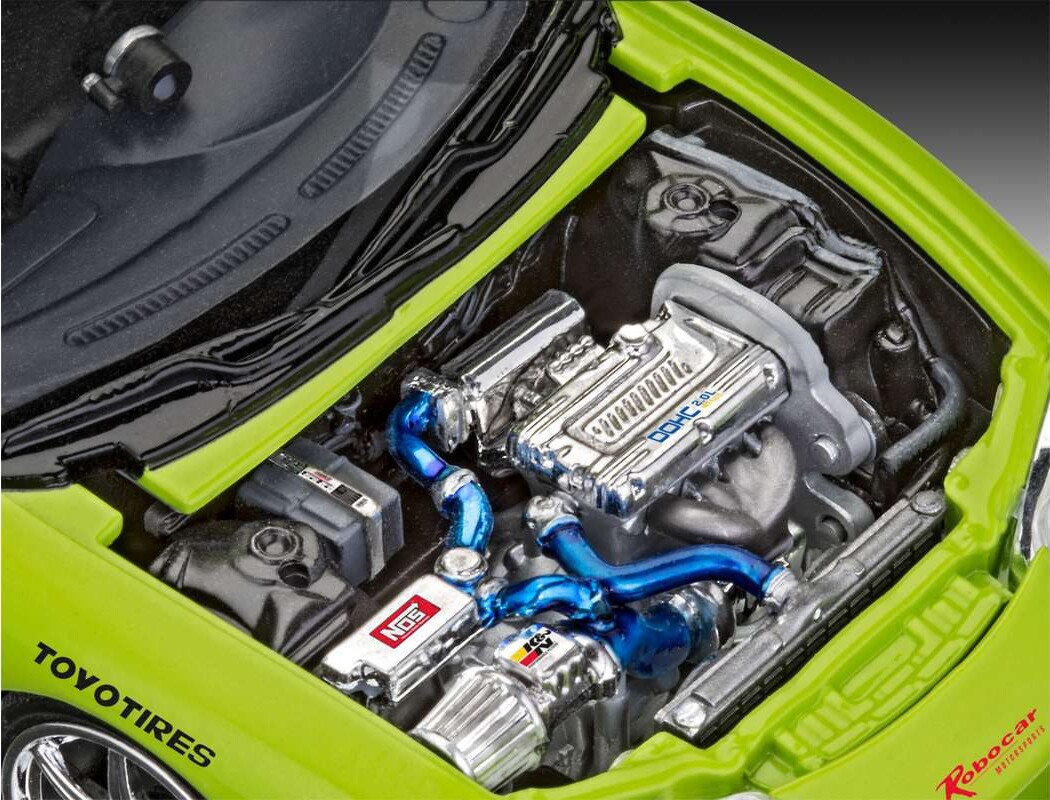 Revell - 95 Mitsubishi Ecclipse Byggesæt - 1 24 - Level 3 - 67691