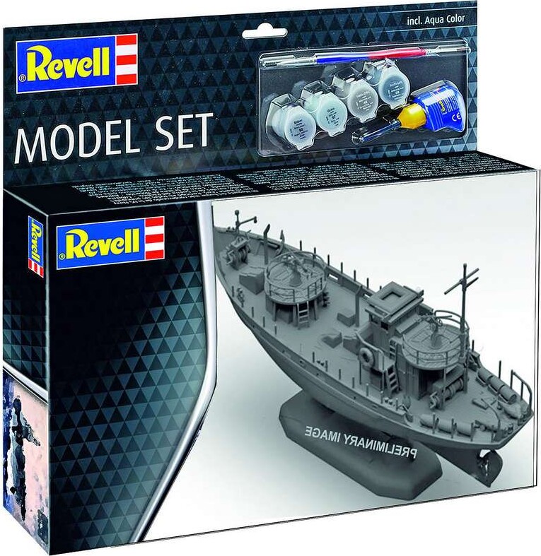 Revell - Kriegsfischkutter Modelskib Byggesæt - 1 144 - 65242