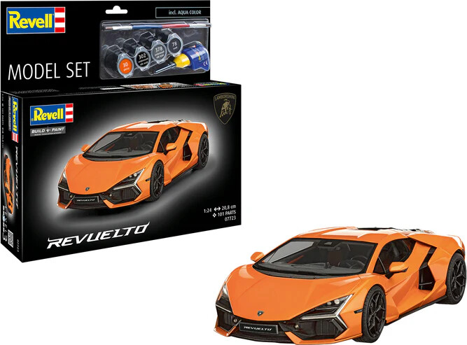 Revell 67723 - Lamborghini Revuelto - 1 24 - Build Paint - Level 3