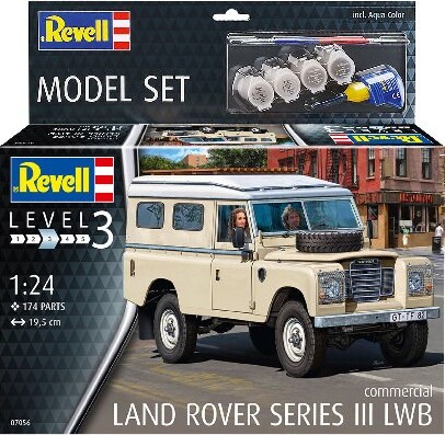 Revell - Land Rover Series Iii Lwb Male Byggesæt Modelbil - 67056