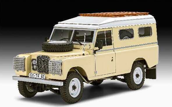 Revell - Land Rover Series Iii Lwb Male Byggesæt Modelbil - 67056
