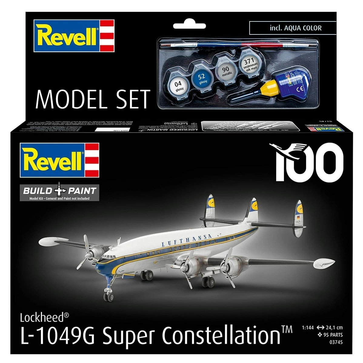Revell 63745 - Lockheed L1049G Super Constellation Fly - 1 144